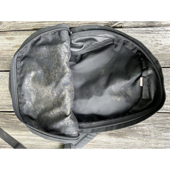 Vintage Jansport Hiking Backpack with Detachable Day Pack No Frame Black - Picture 10 of 11